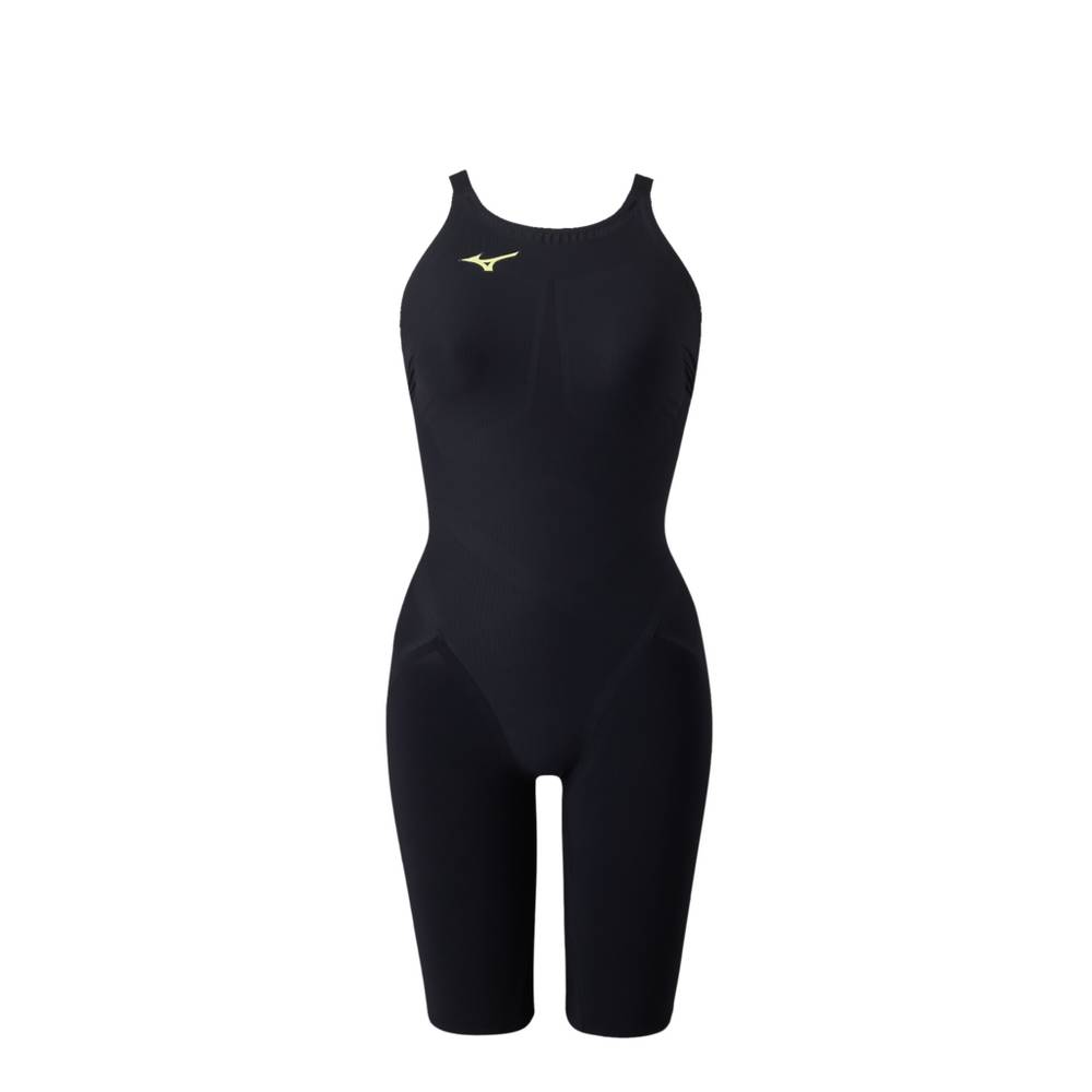 Mizuno Women's GX-Sonic V Sprinter (ST) Technical Swimsuit Black (570028-YGF)